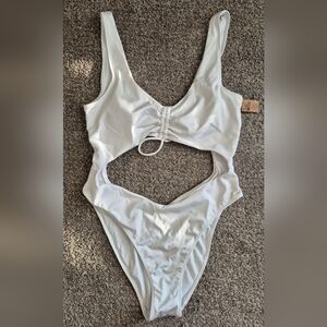 PINK Victoria's Secret White Kids One Piece